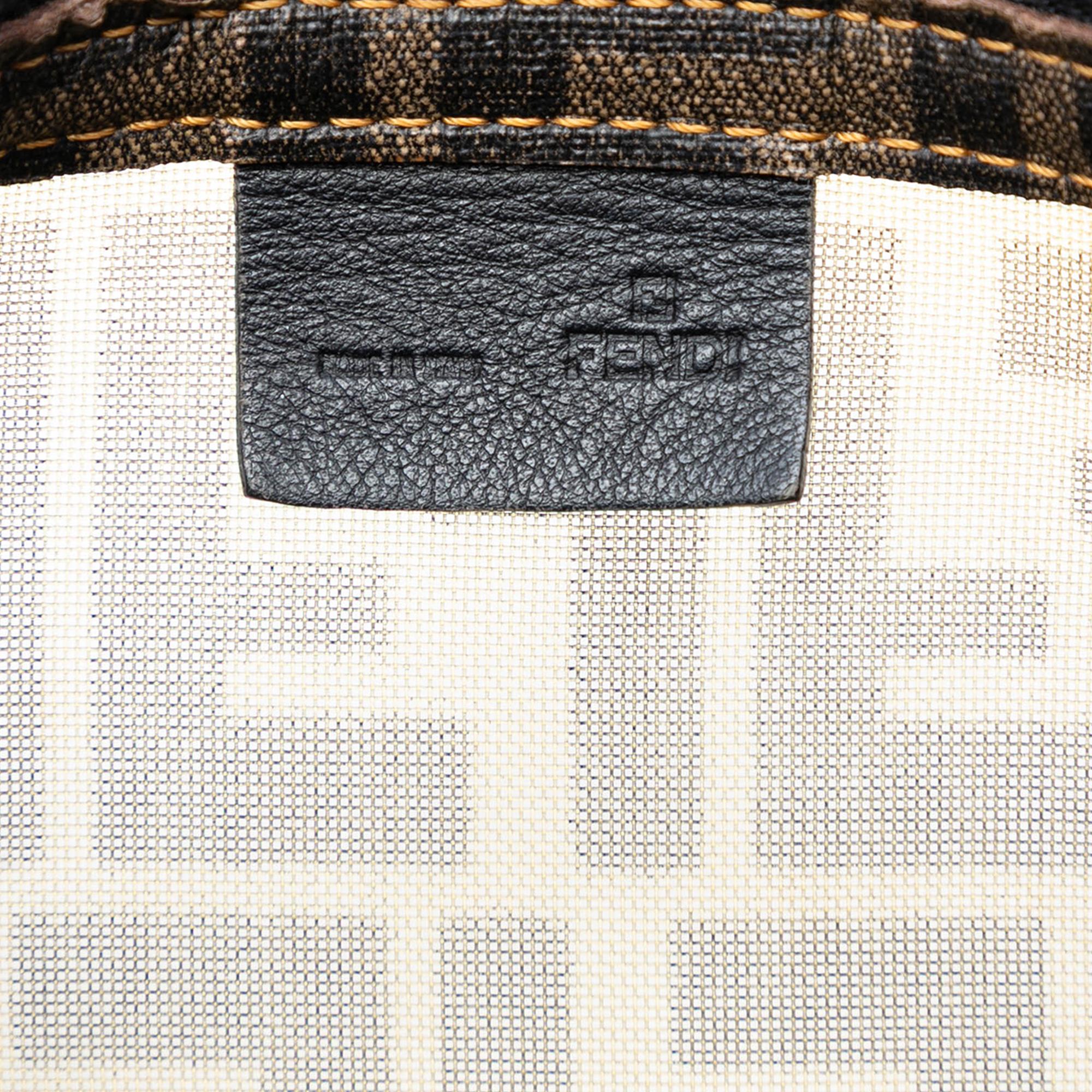 Fendi Zucca Mesh Boston Bag