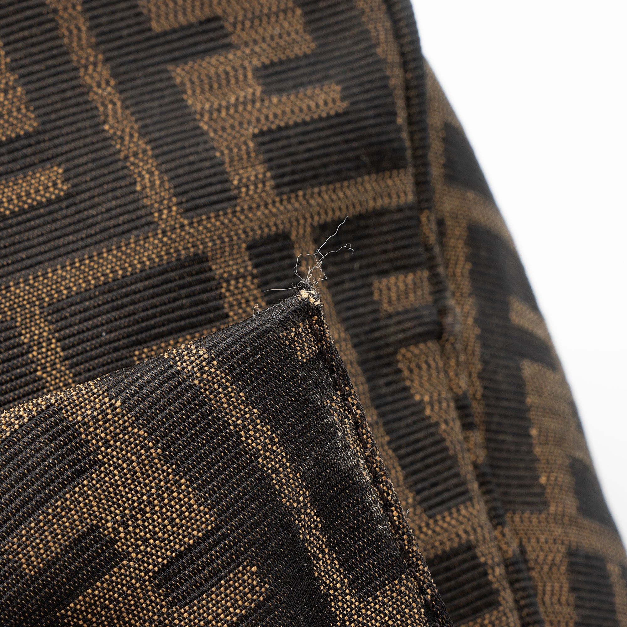 Fendi Zucca Mia Flap Shoulder Bag