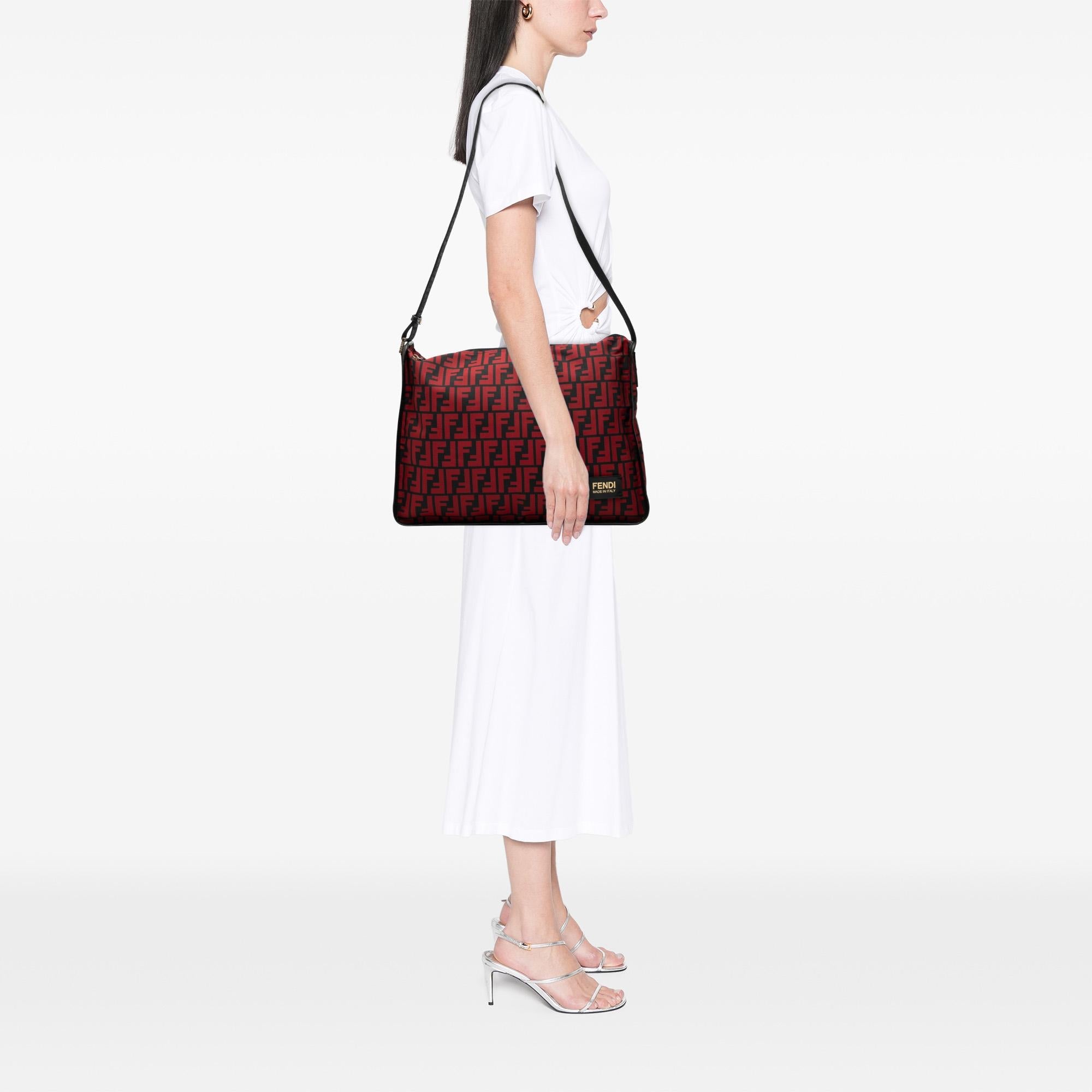 Fendi Zucca Nylon Crossbody