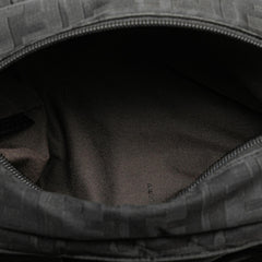 Fendi Zucca Nylon Zip Code Handbag