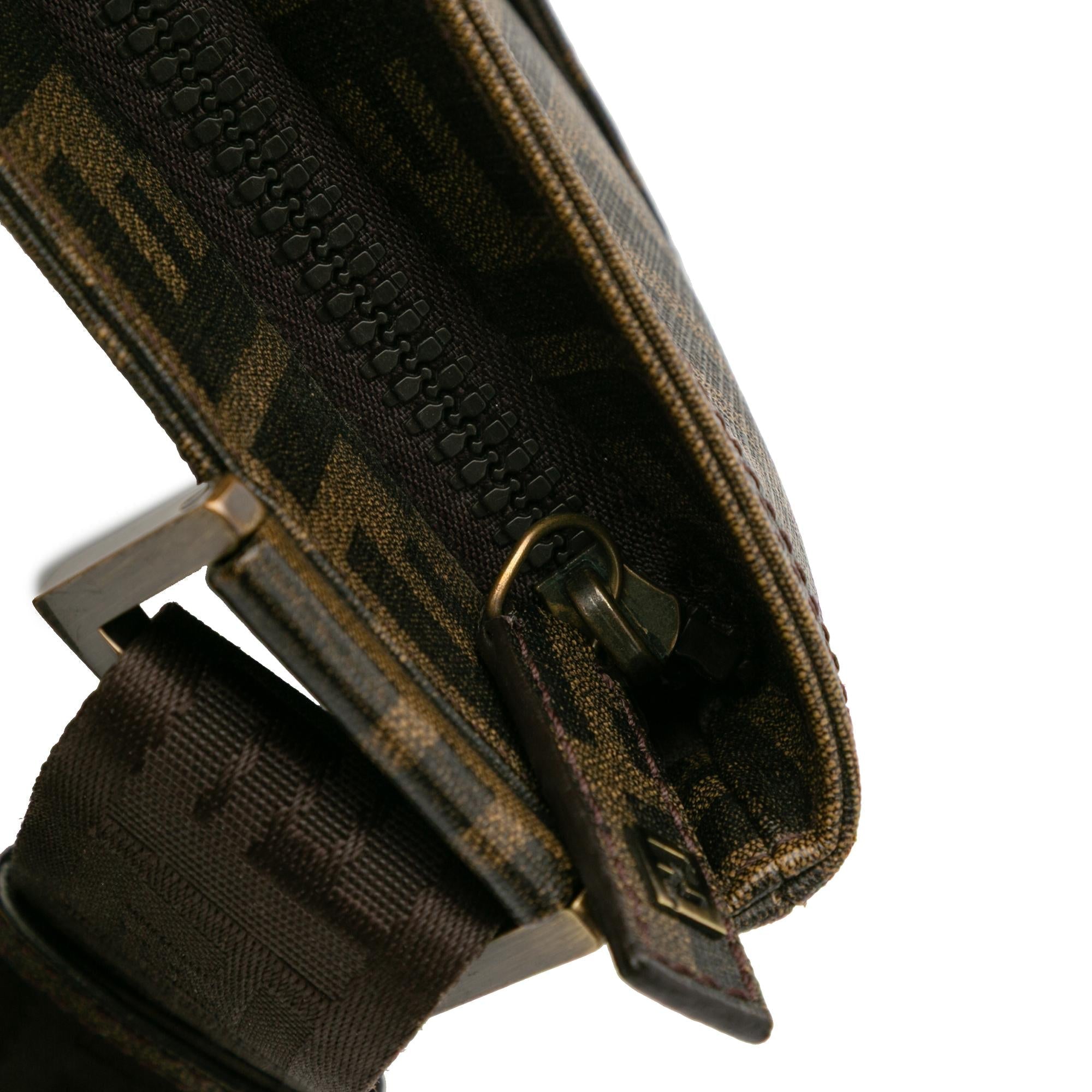 Fendi Zucca Spalmati Crossbody