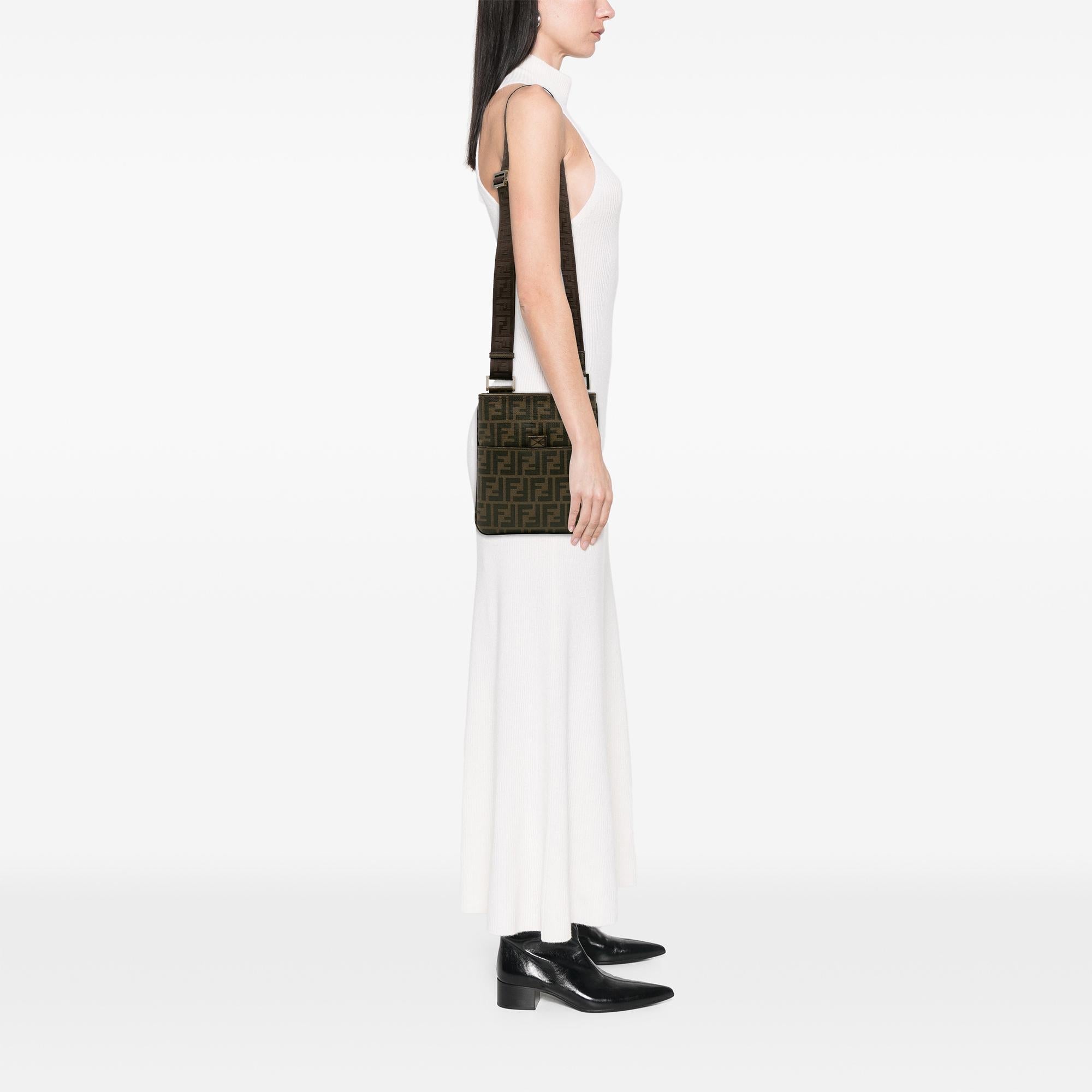 Fendi Zucca Spalmati Crossbody