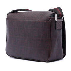 Fendi Zucca Spalmati Flap Crossbody