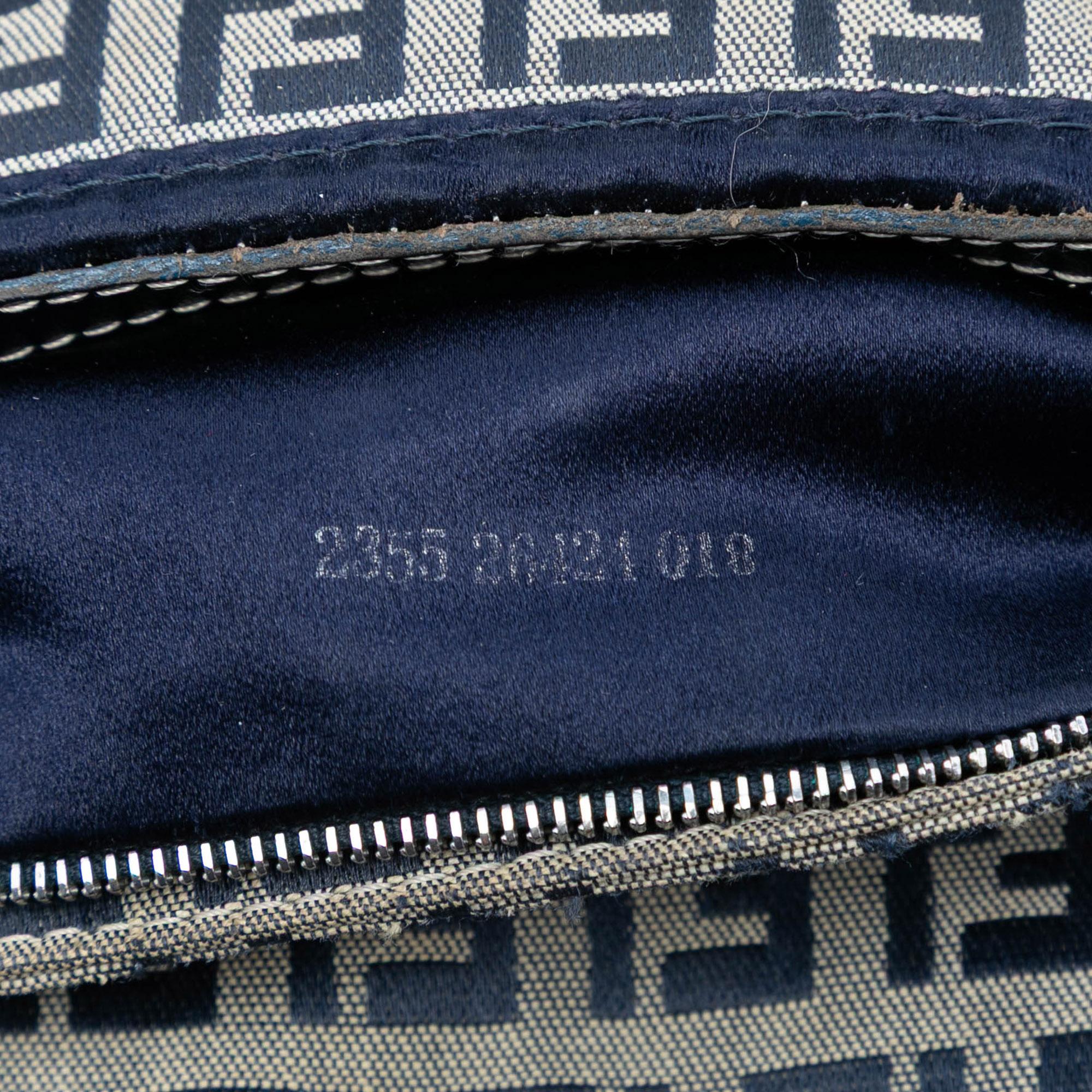Fendi Zucchino Canvas Baguette