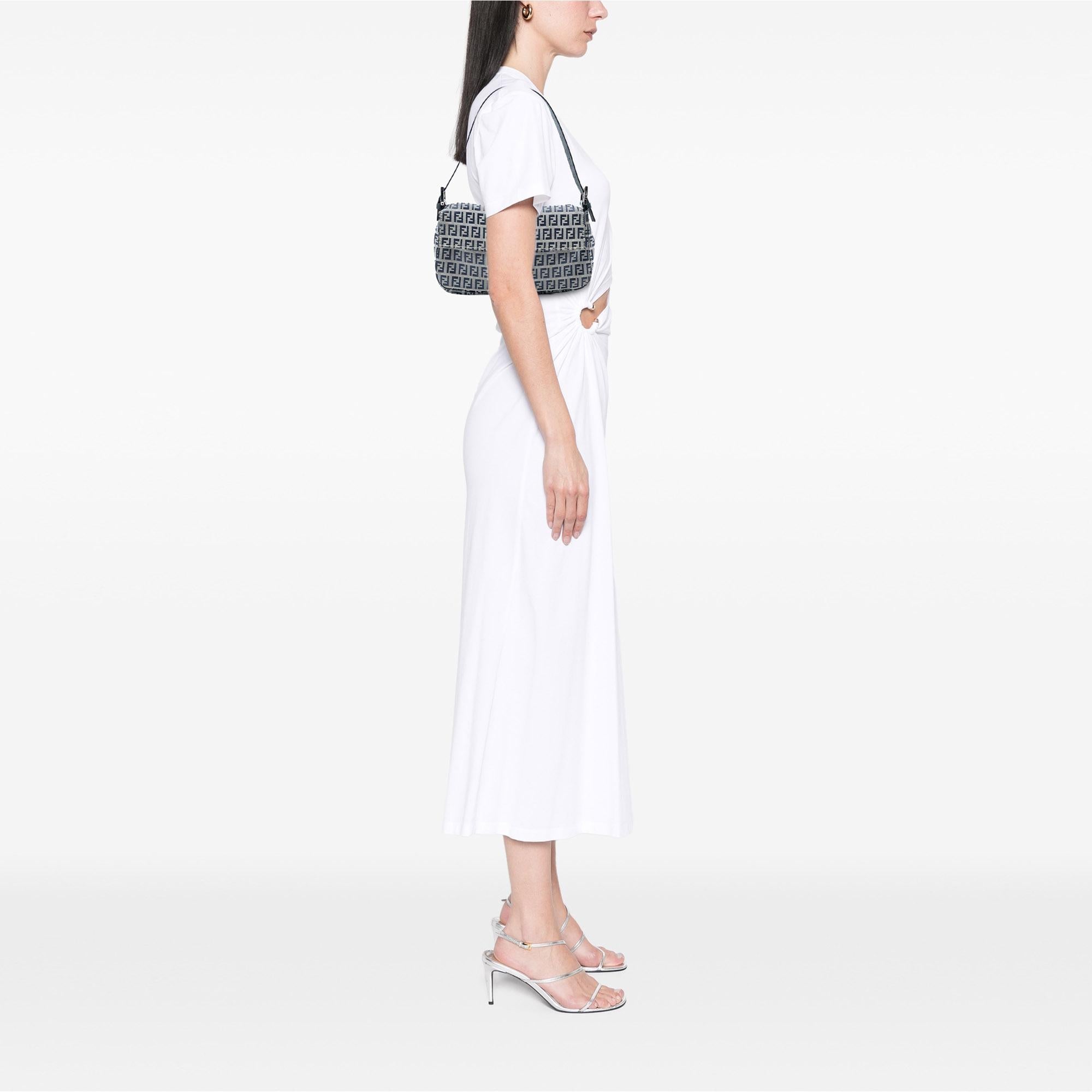 Fendi Zucchino Canvas Baguette