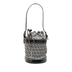Fendi Zucchino Canvas Bucket Bag