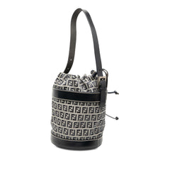 Fendi Zucchino Canvas Bucket Bag