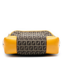 Fendi Zucchino Canvas Chef Front Pocket Shopping Tote