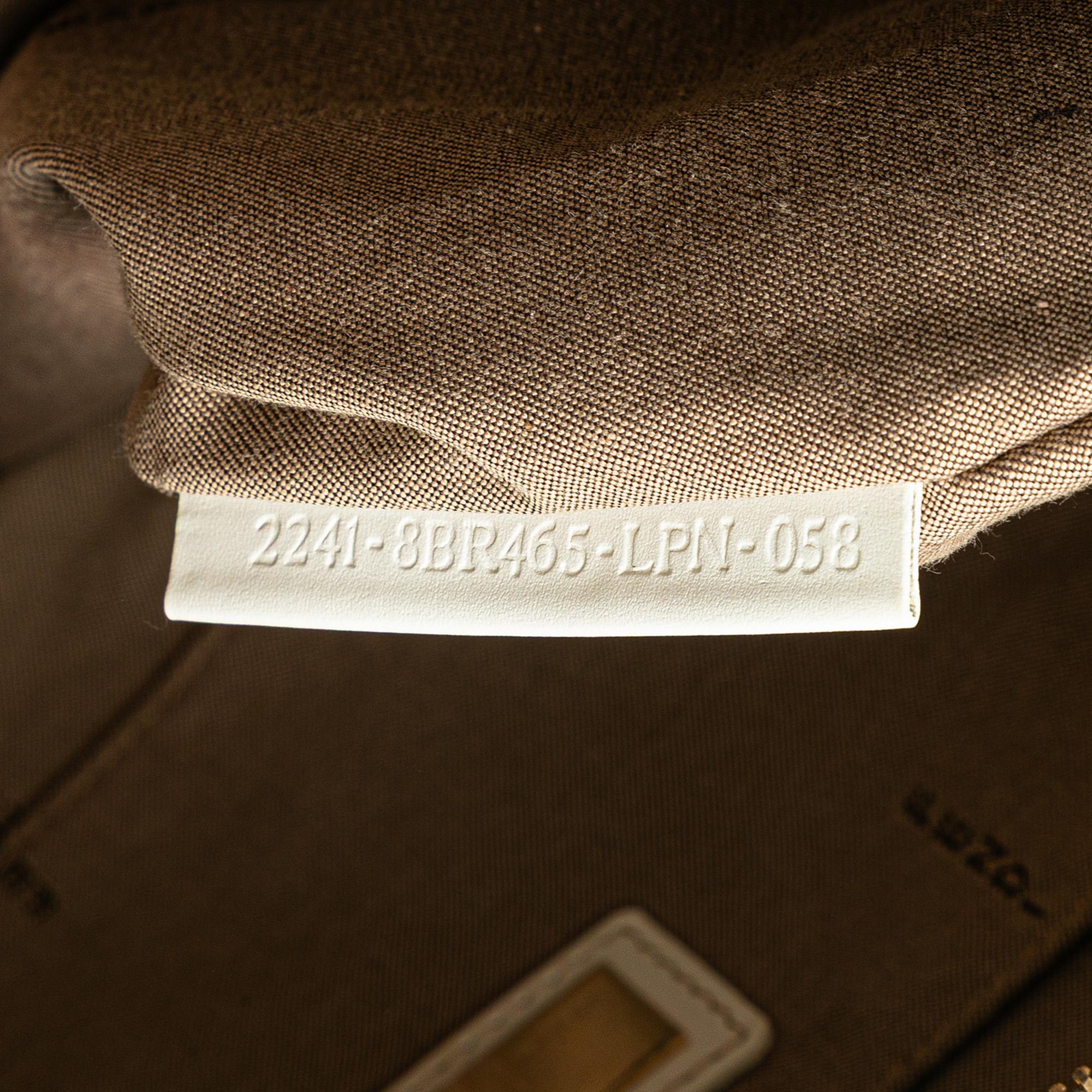Fendi Zucchino Canvas Chef Pocket Hobo