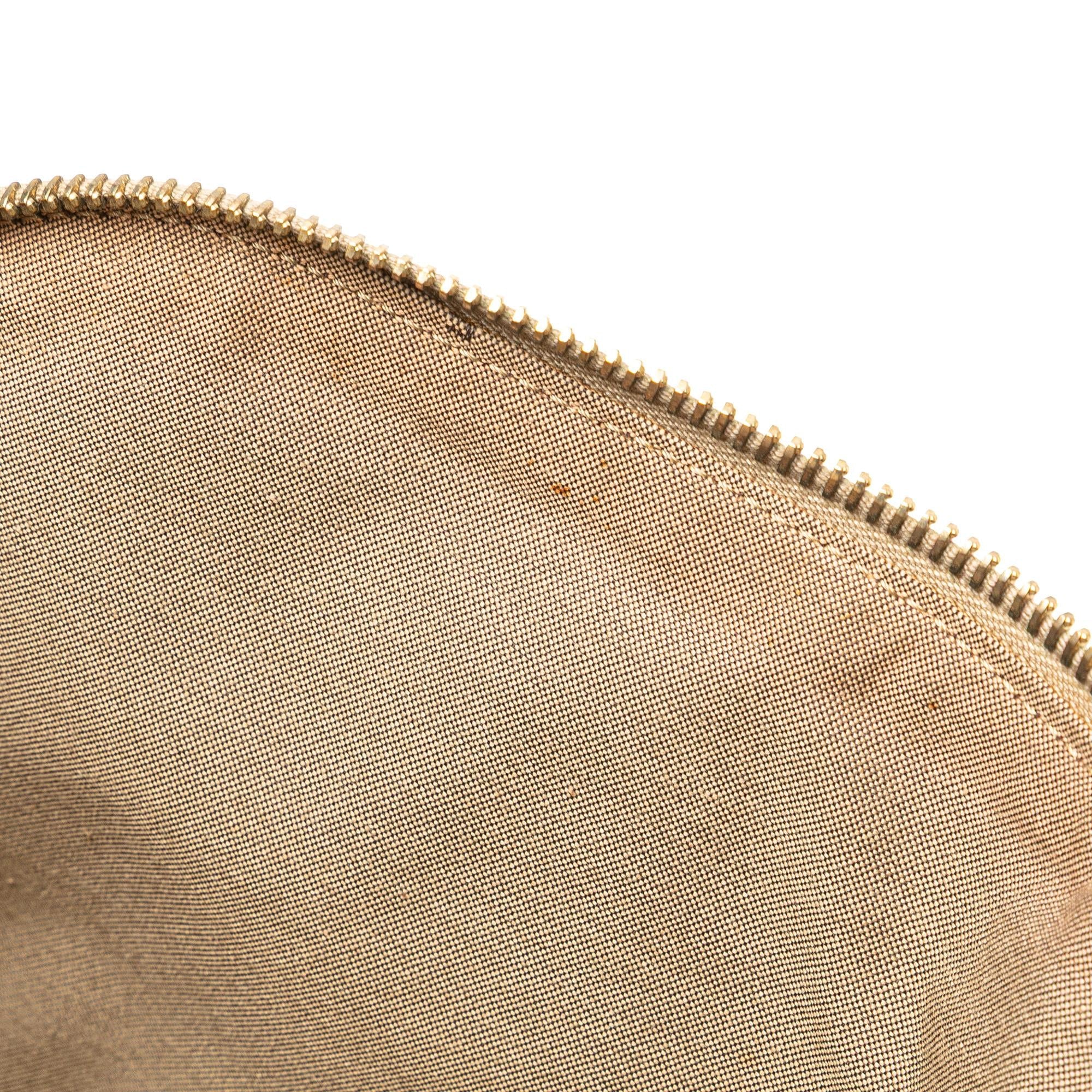 Fendi Zucchino Canvas Chef Pocket Hobo