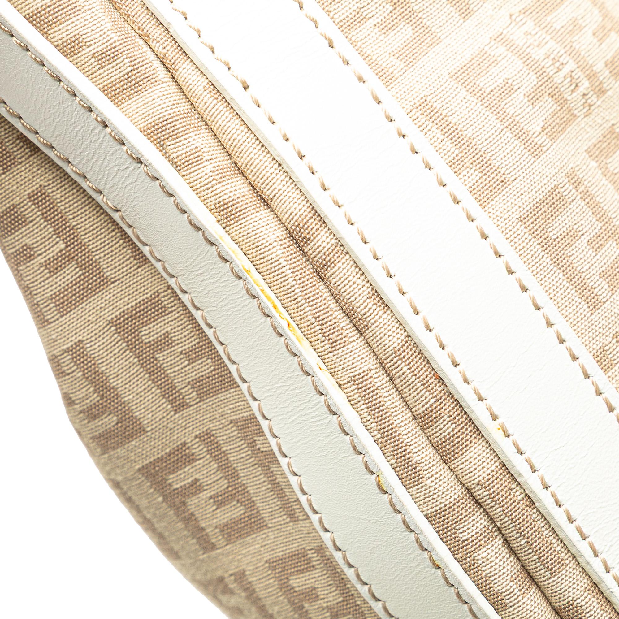 Fendi Zucchino Canvas Chef Pocket Hobo
