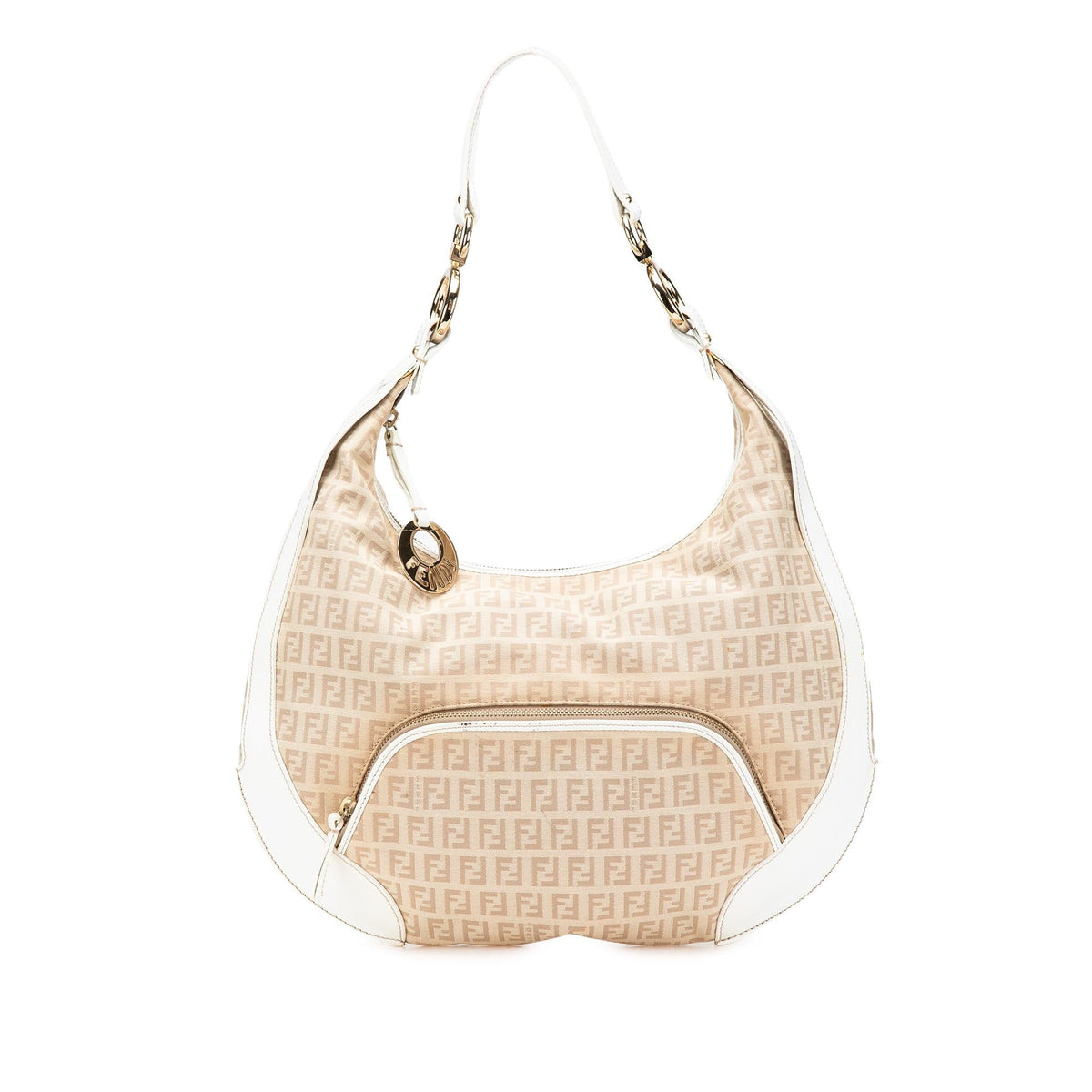 Fendi Zucchino Canvas Chef Pocket Hobo