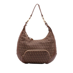 Fendi Zucchino Canvas Chef Pocket Hobo