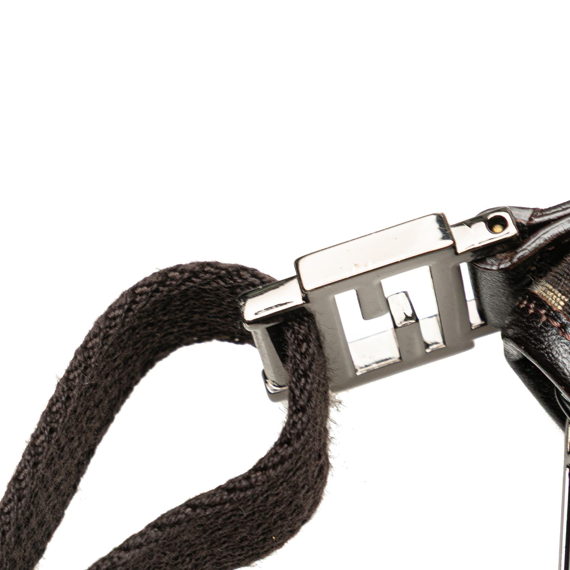 Fendi Zucchino Canvas Crossbody