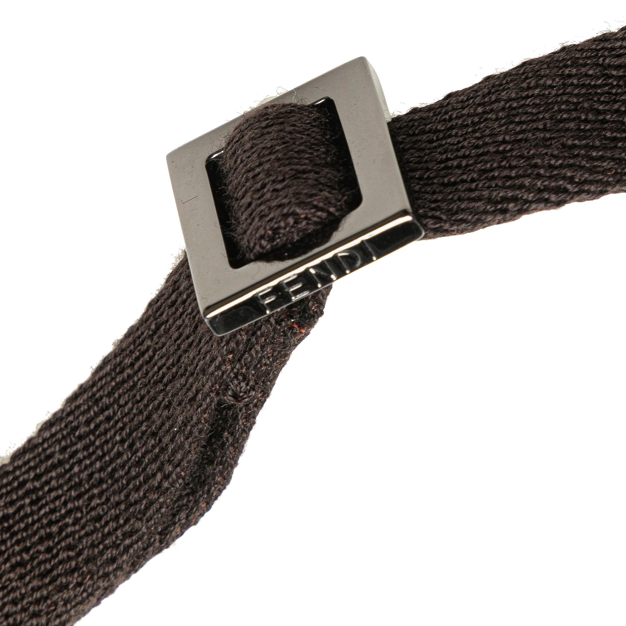 Fendi Zucchino Canvas Crossbody