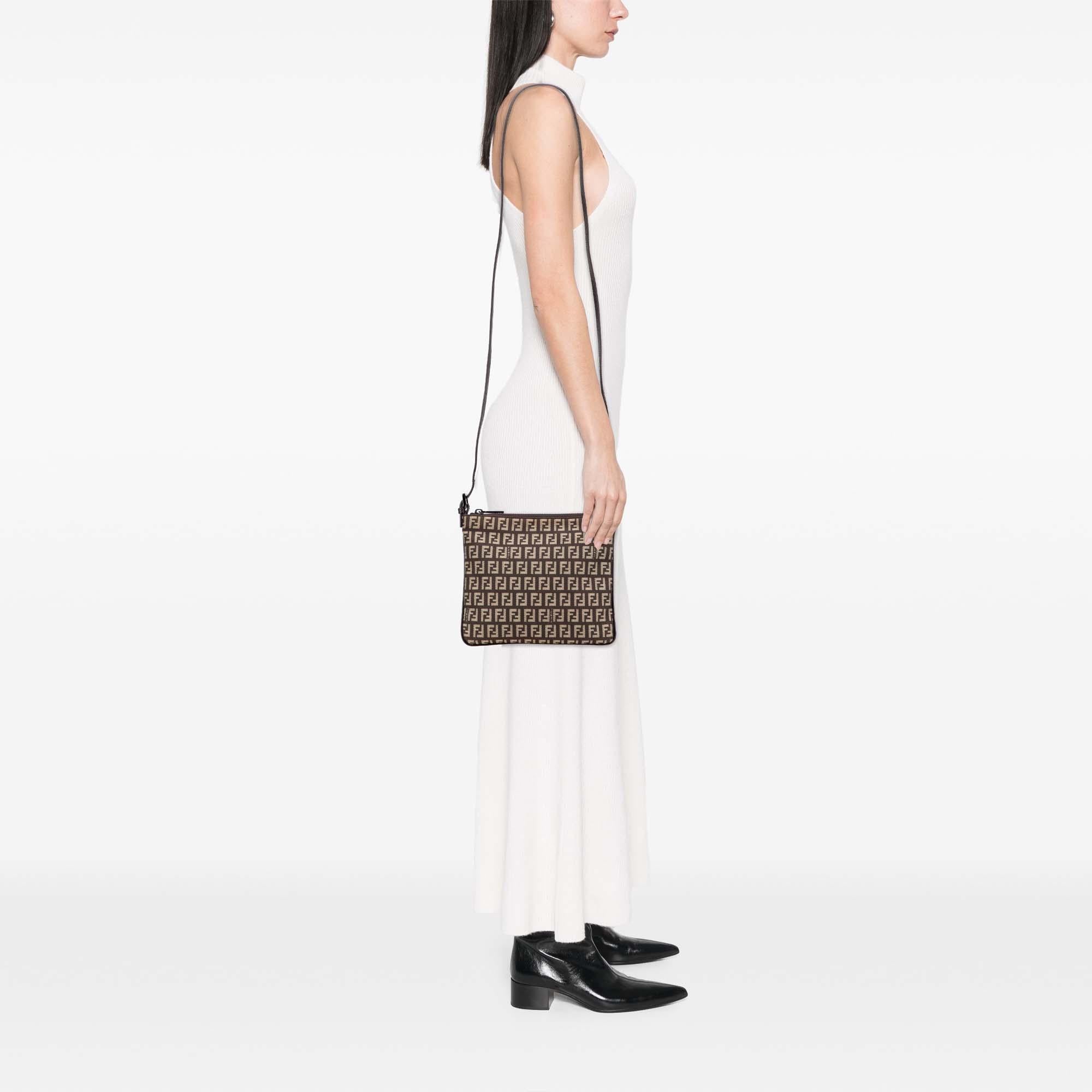 Fendi Zucchino Canvas Crossbody