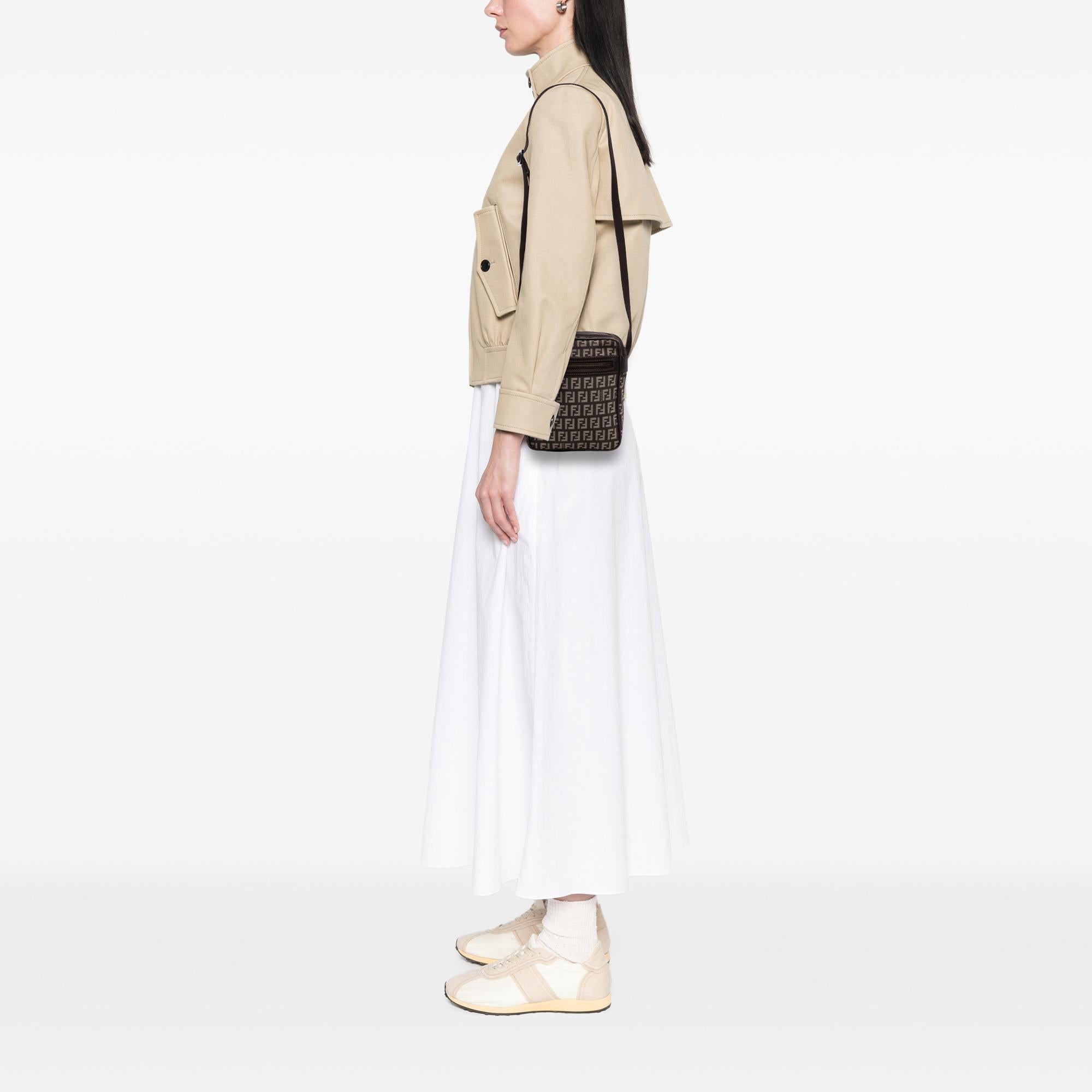 Fendi Zucchino Canvas Crossbody