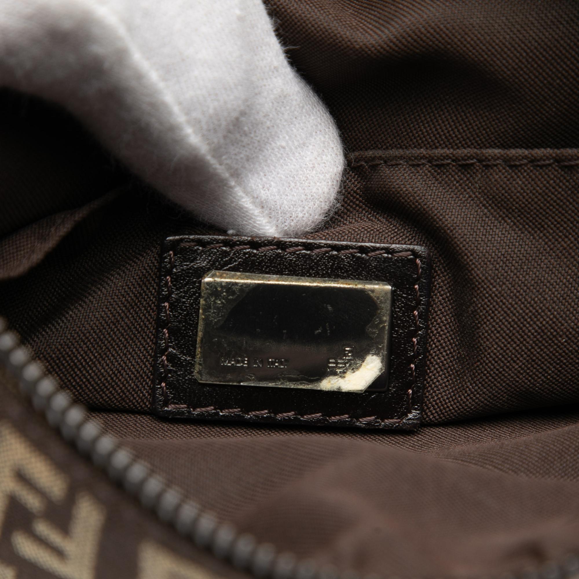 Fendi Zucchino Canvas Crossbody