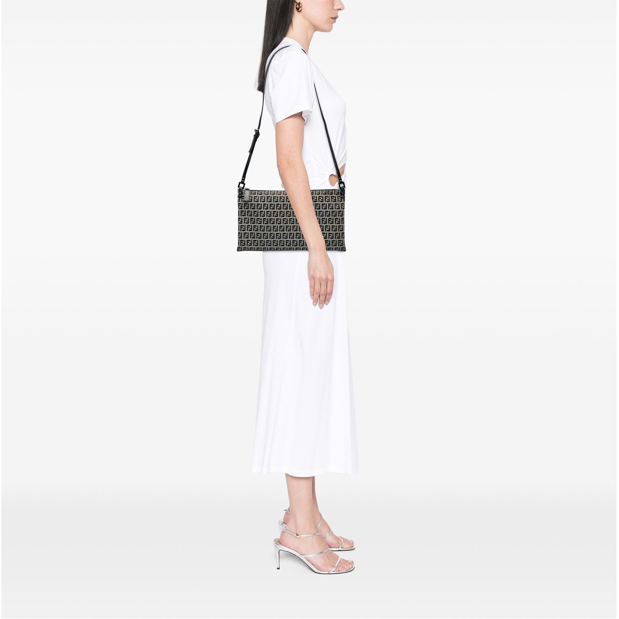 Fendi Zucchino Canvas Crossbody