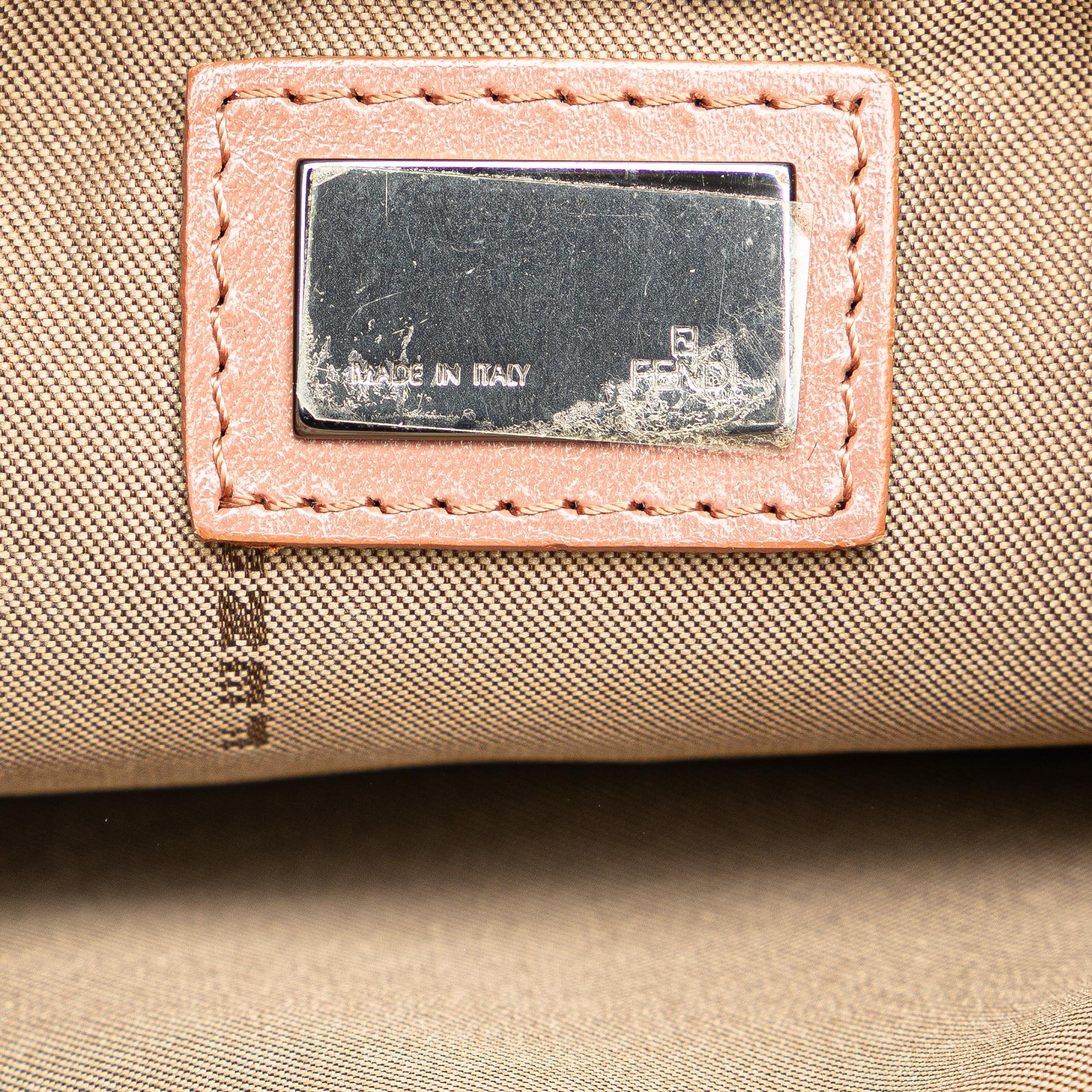 Fendi Zucchino Canvas Crossbody