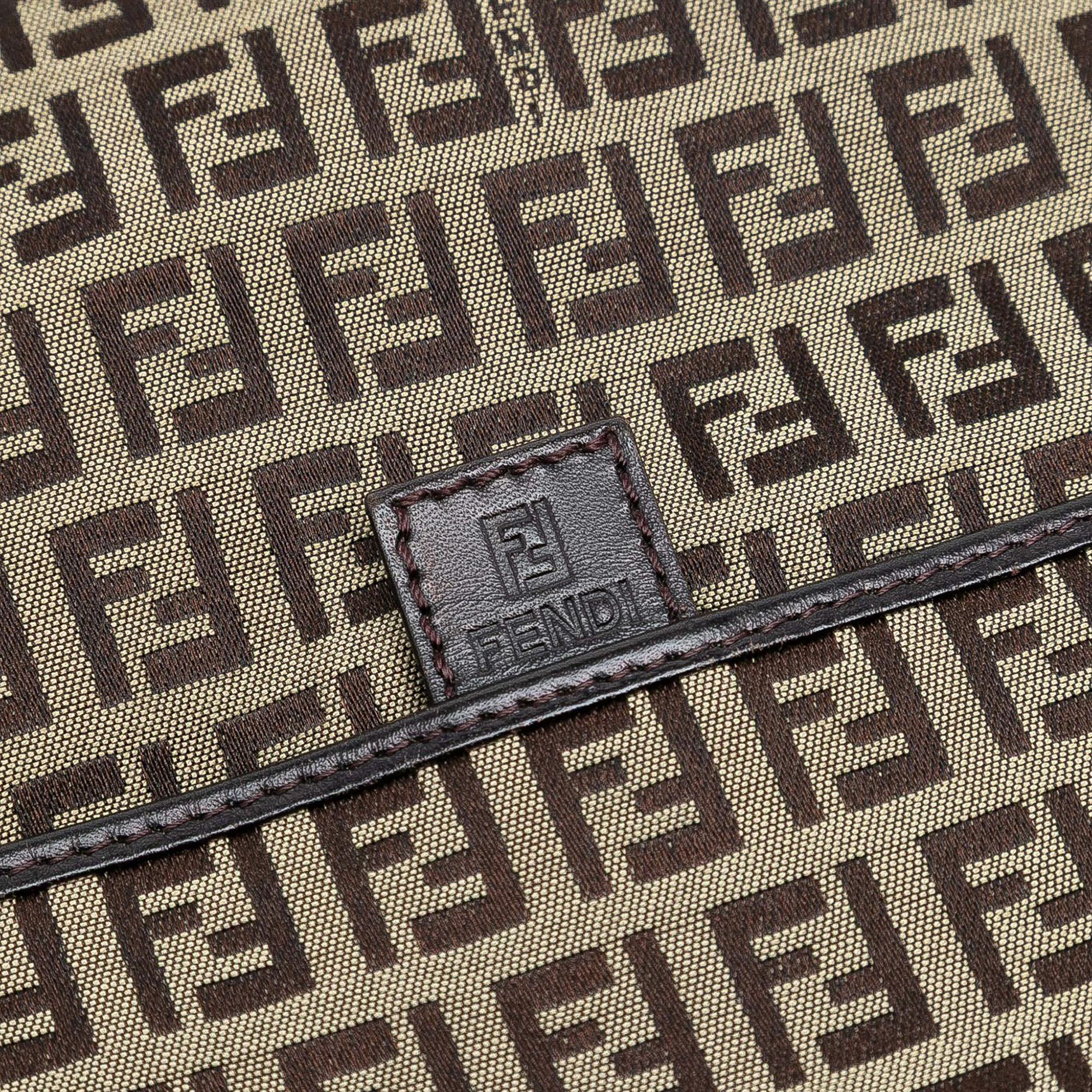 Fendi Zucchino Canvas Crossbody