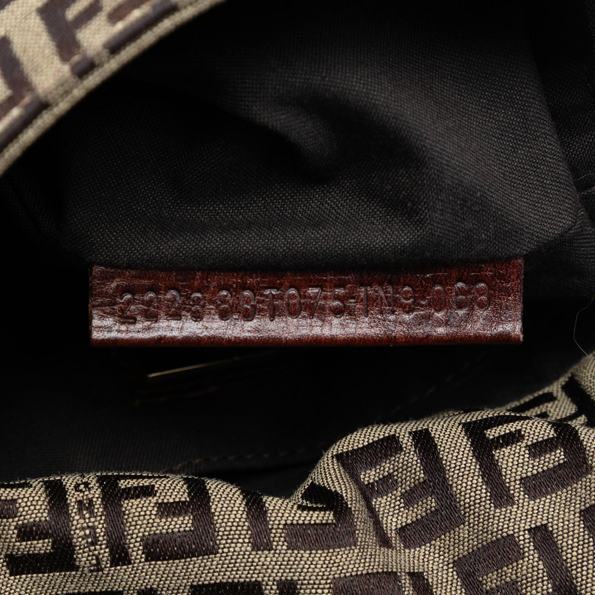 Fendi Zucchino Canvas Crossbody