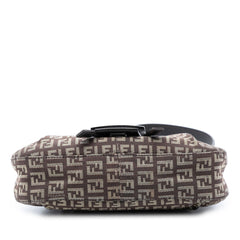 Fendi Zucchino Canvas Drawstring Shoulder Bag