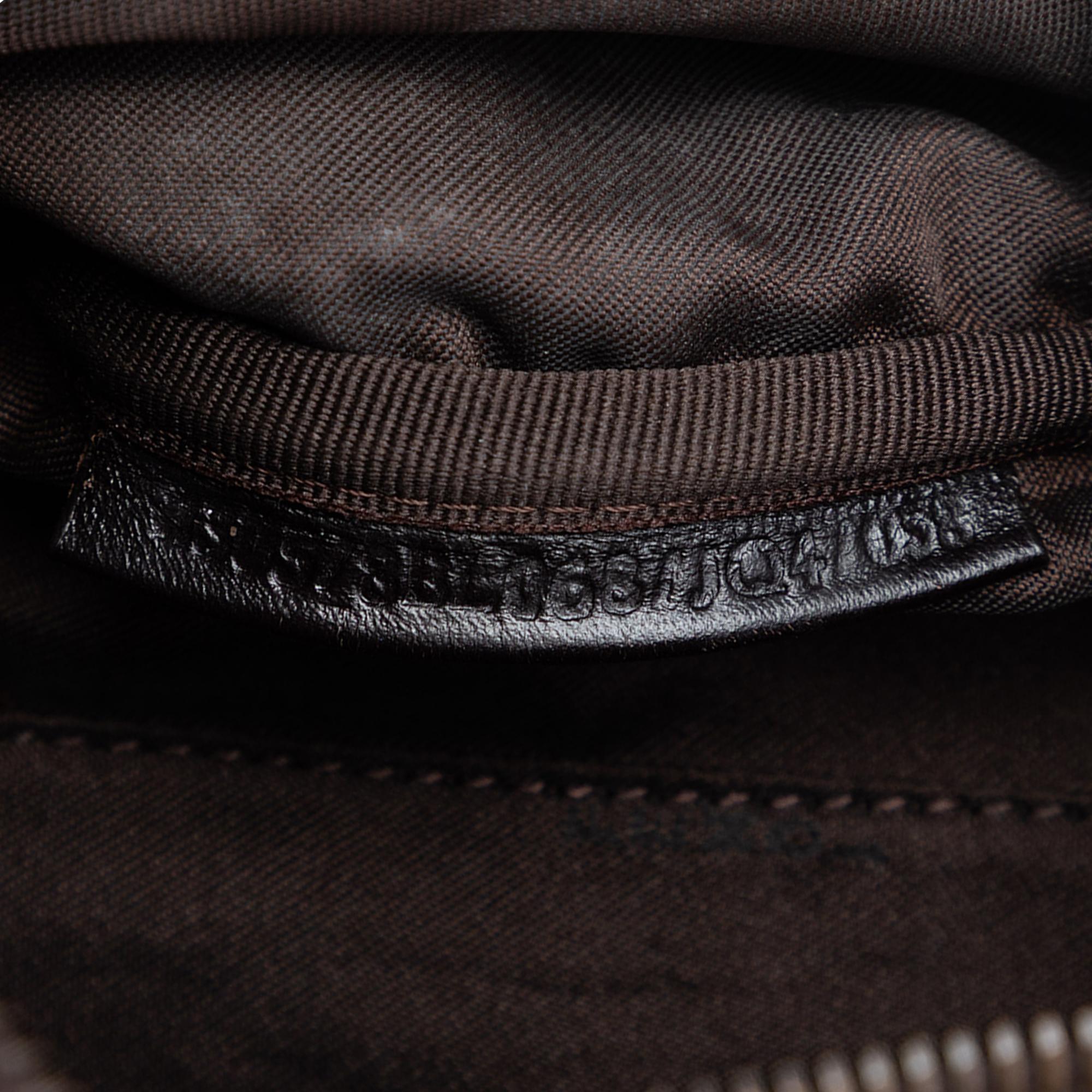 Fendi Zucchino Canvas Forever Boston Bag