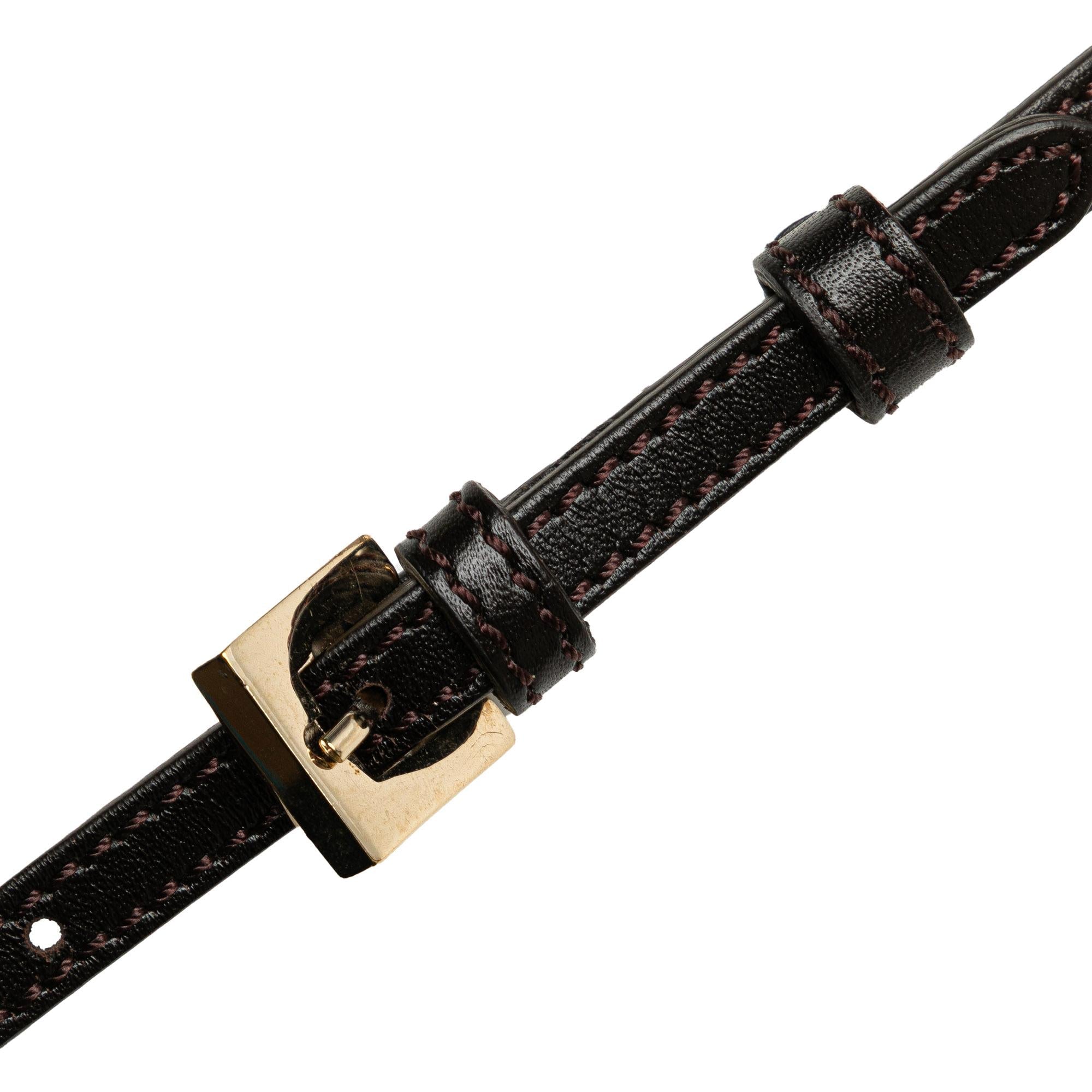 Fendi Zucchino Canvas Forever Crossbody