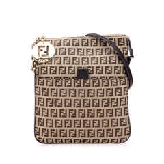 Fendi Zucchino Canvas Forever Crossbody