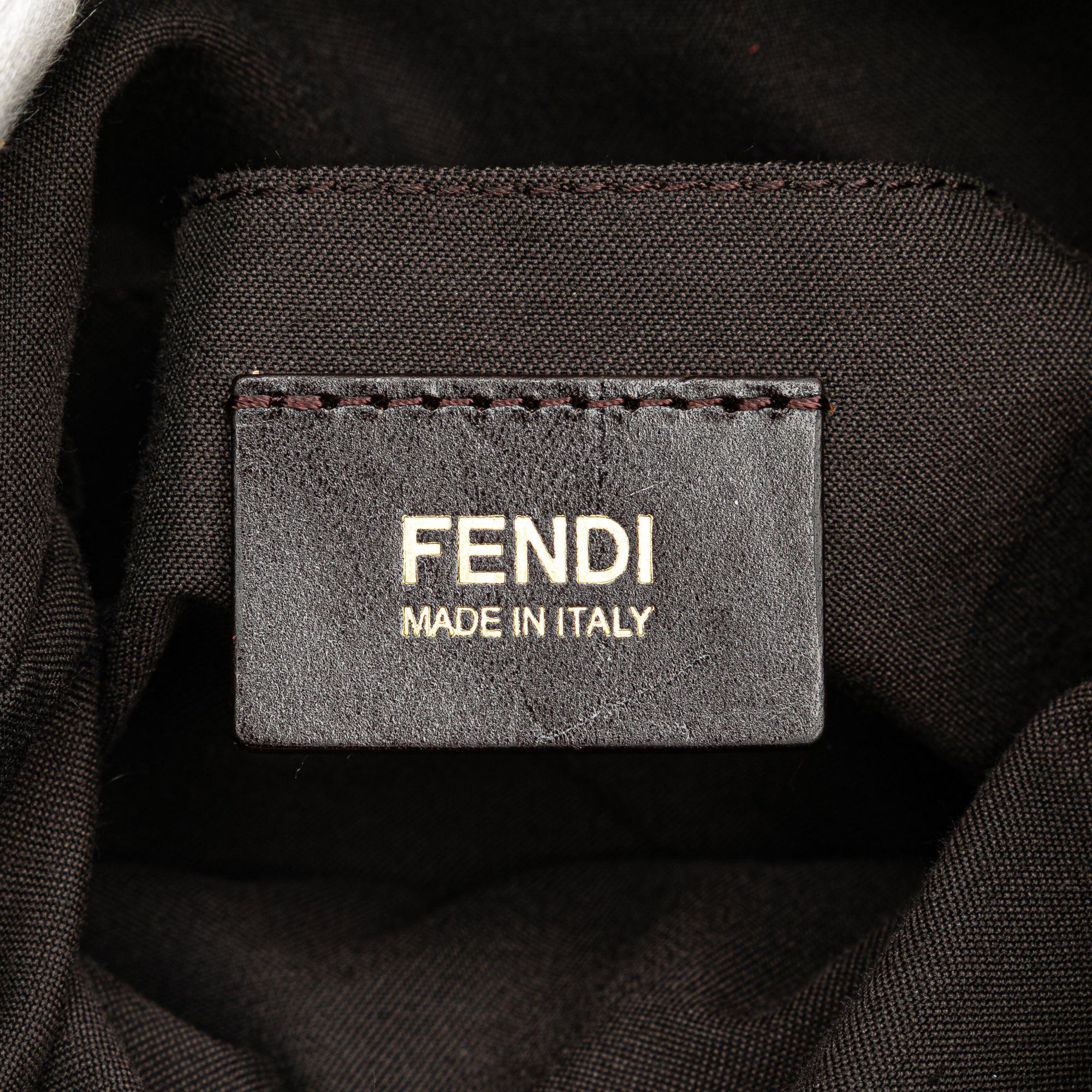 Fendi Zucchino Canvas Forever Crossbody