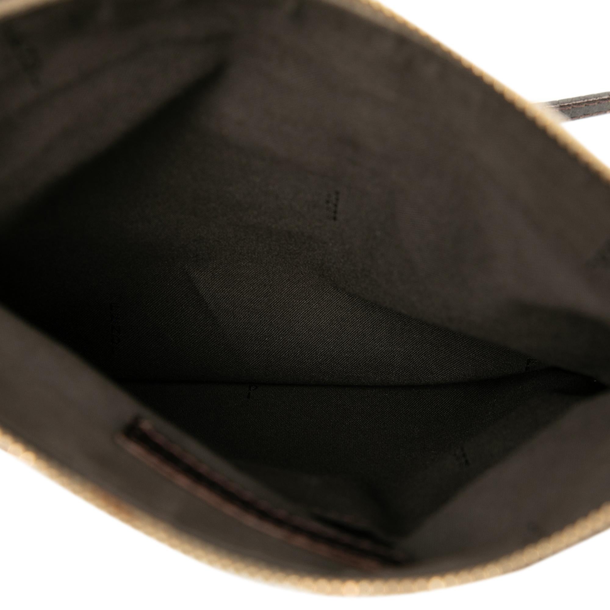 Fendi Zucchino Canvas Forever Crossbody