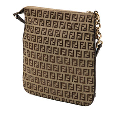 Fendi Zucchino Canvas Forever Crossbody