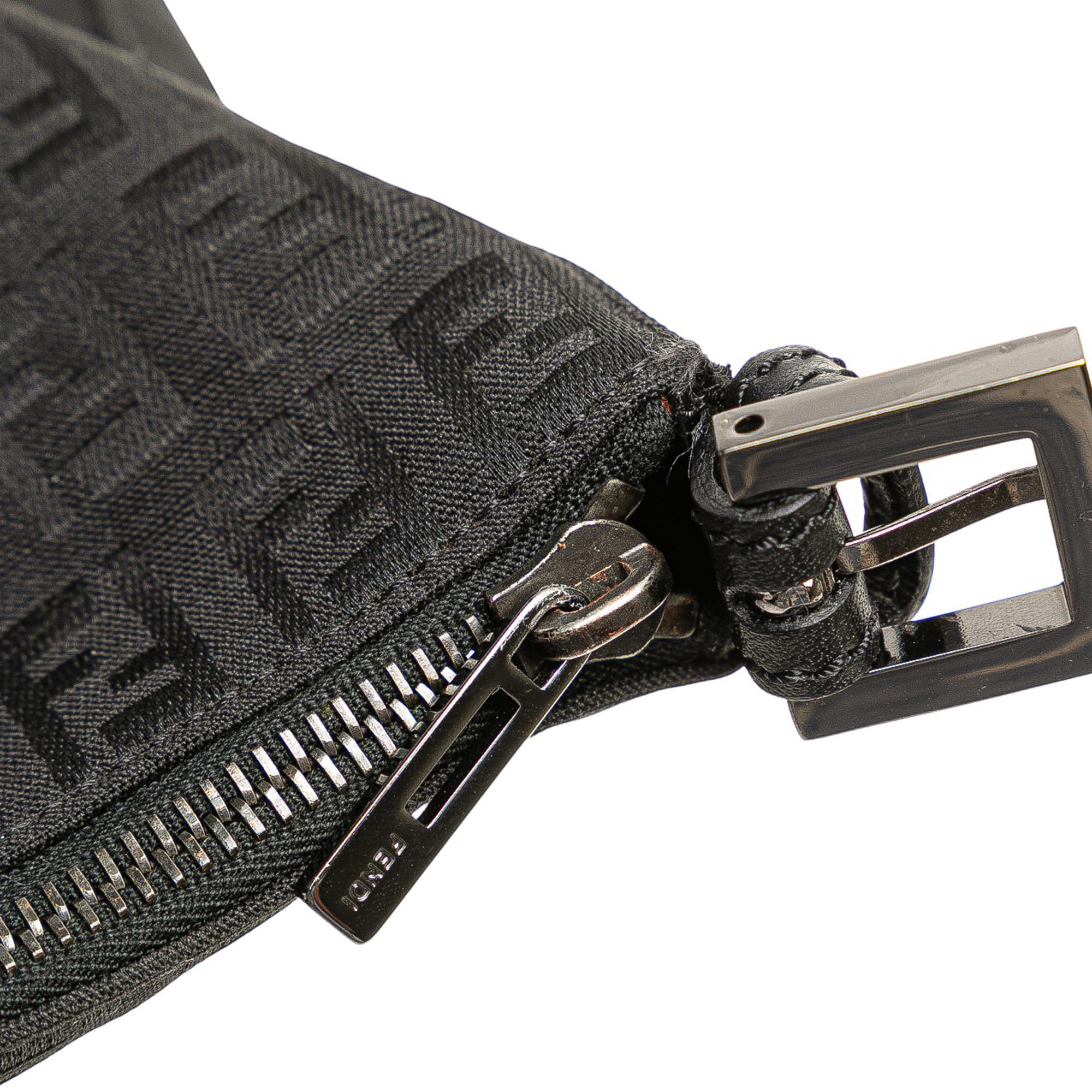 Fendi Zucchino Canvas Handbag