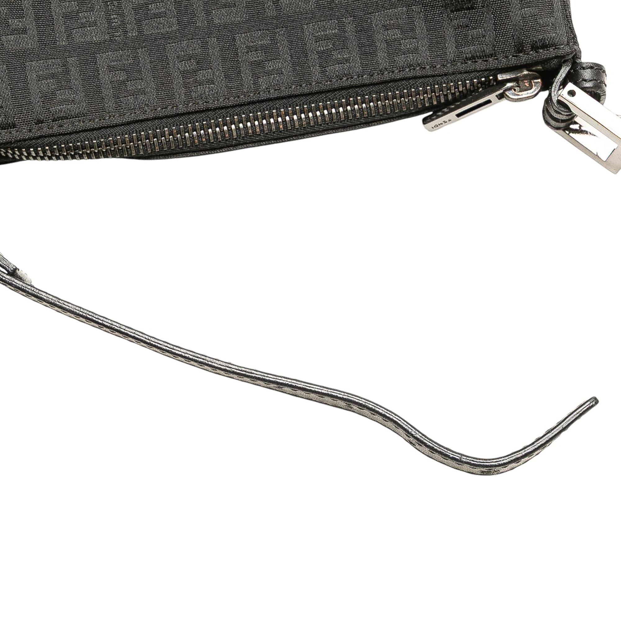 Fendi Zucchino Canvas Handbag