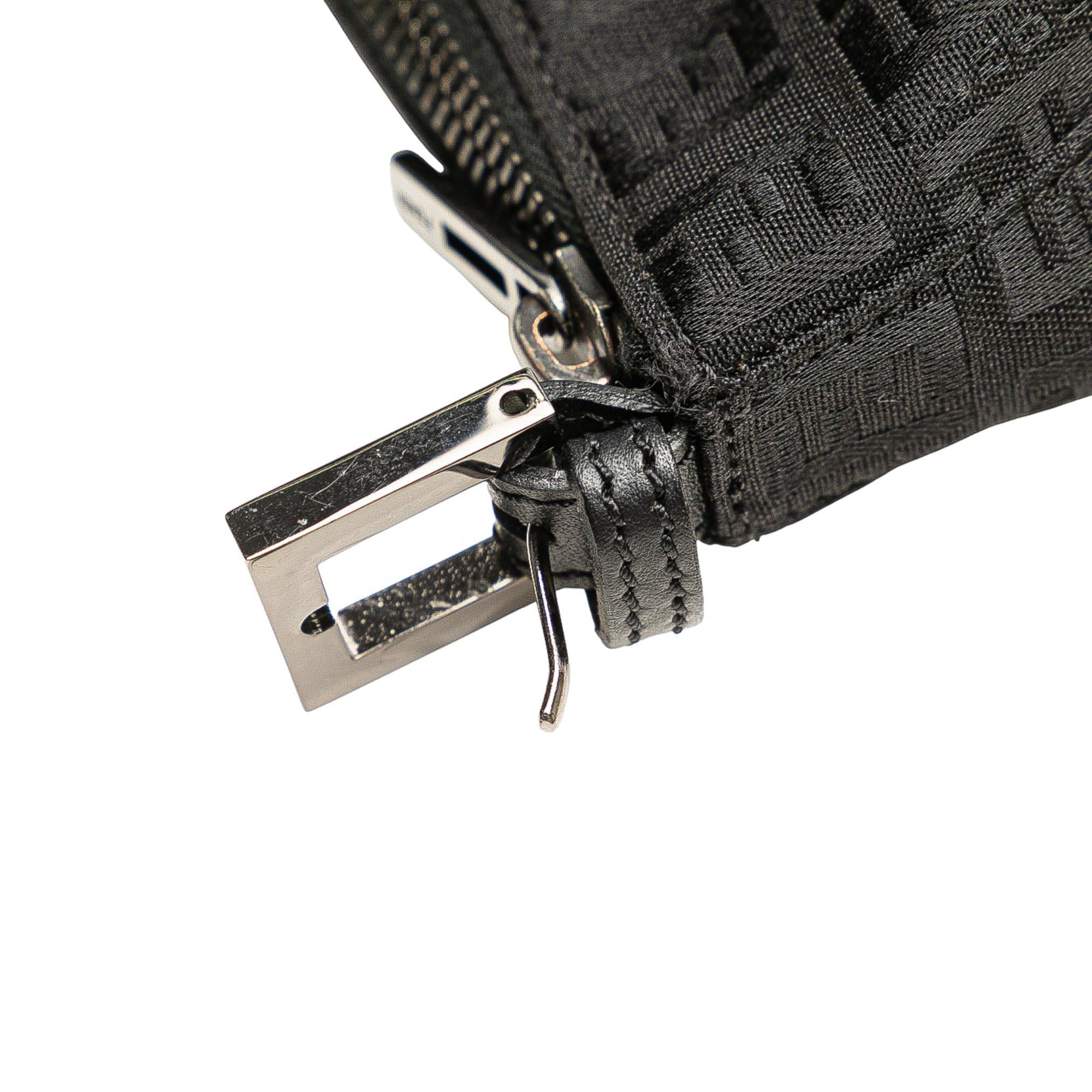 Fendi Zucchino Canvas Handbag