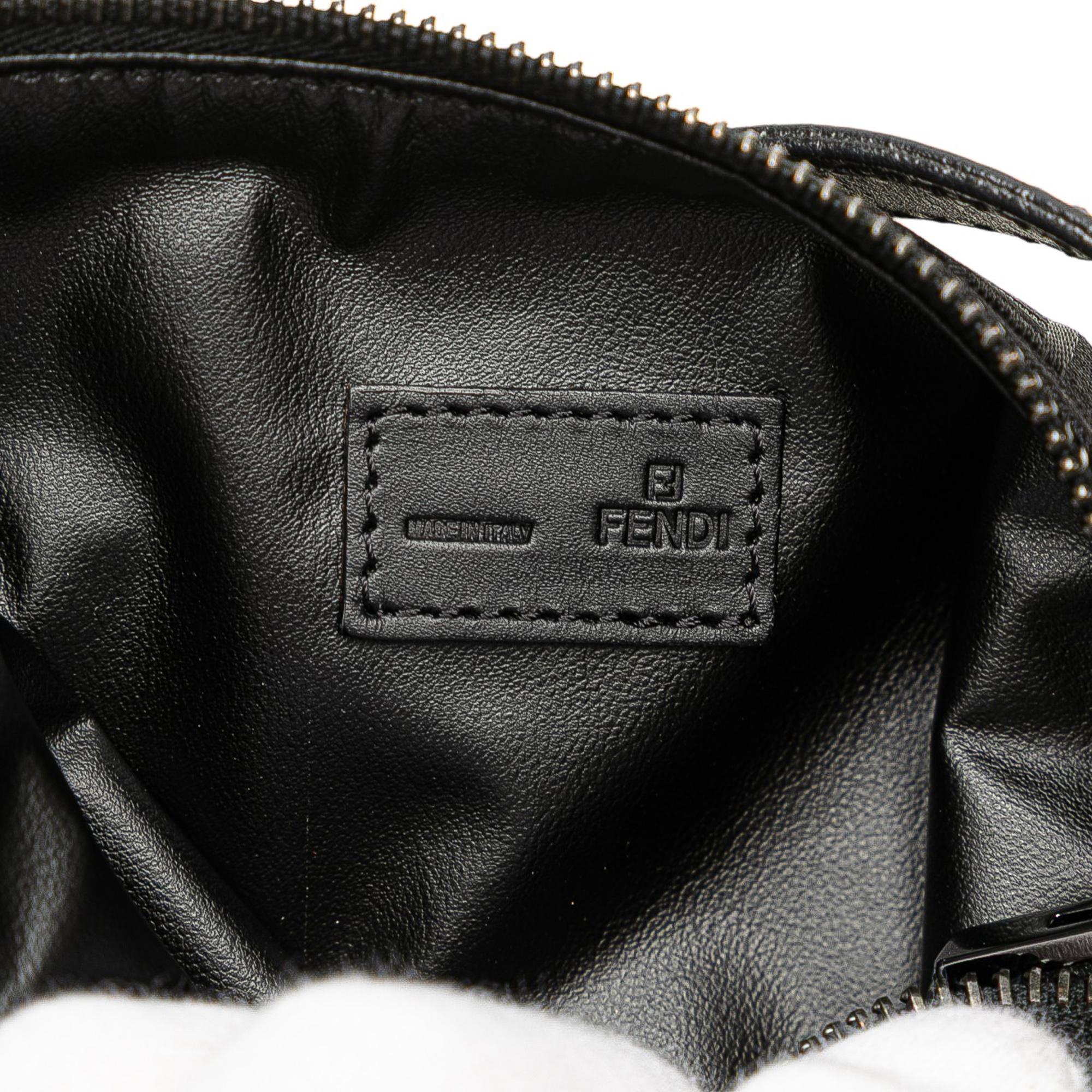 Fendi Zucchino Canvas Handbag