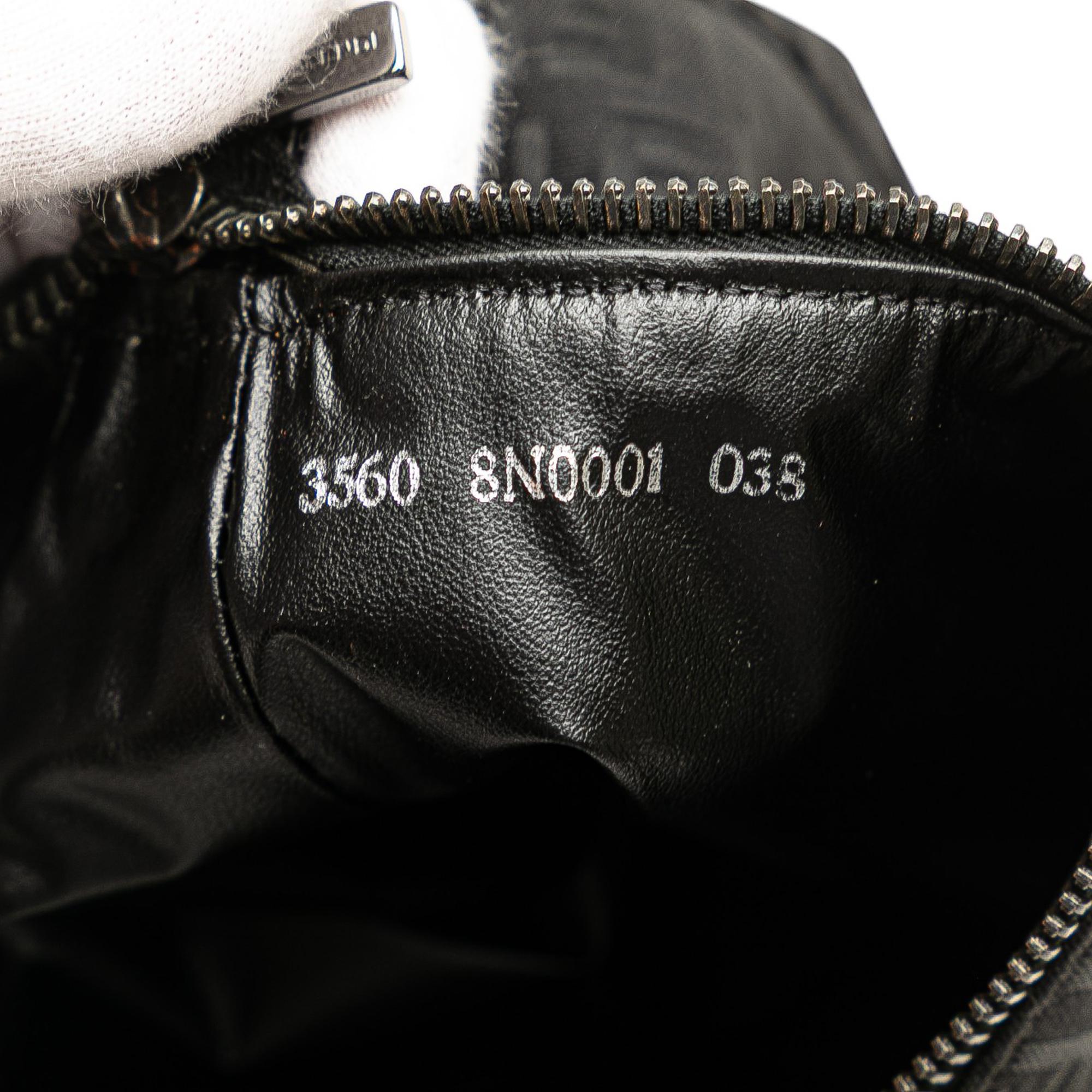 Fendi Zucchino Canvas Handbag