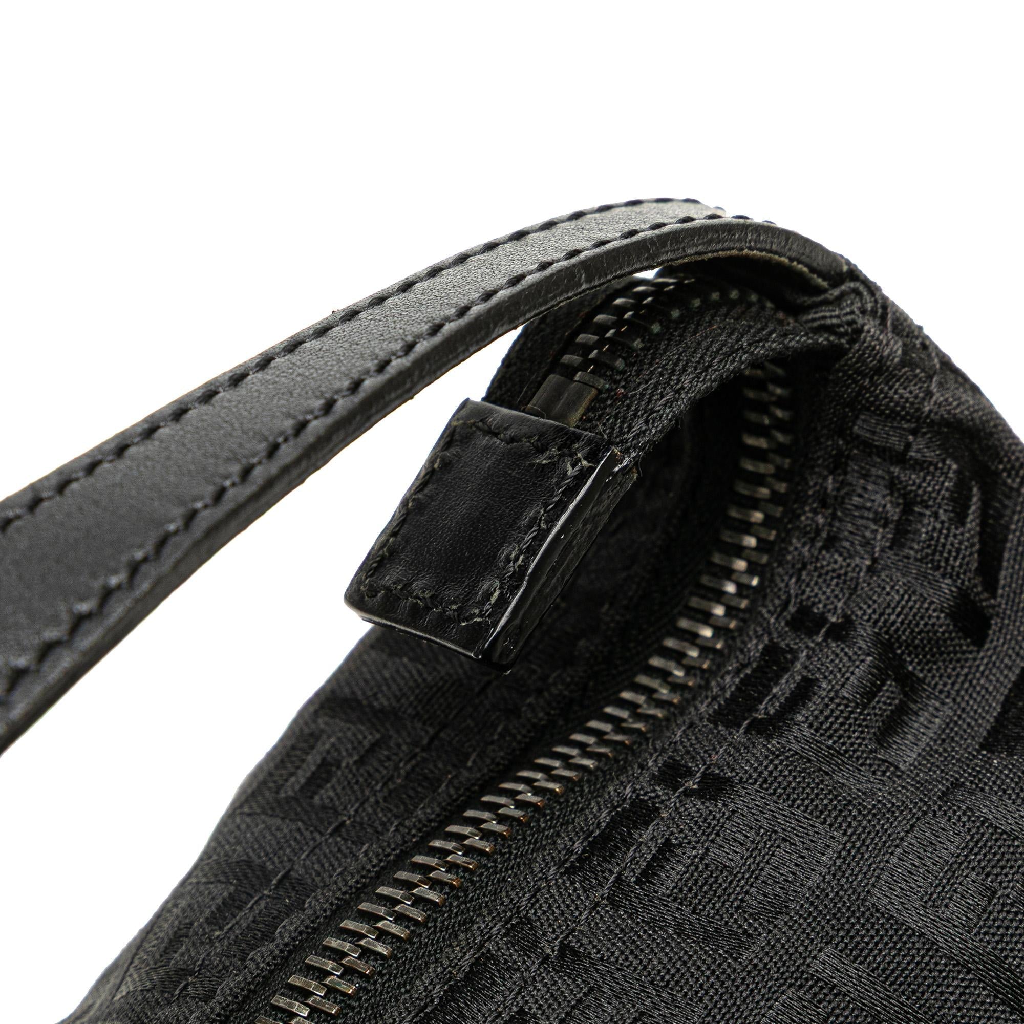 Fendi Zucchino Canvas Handbag