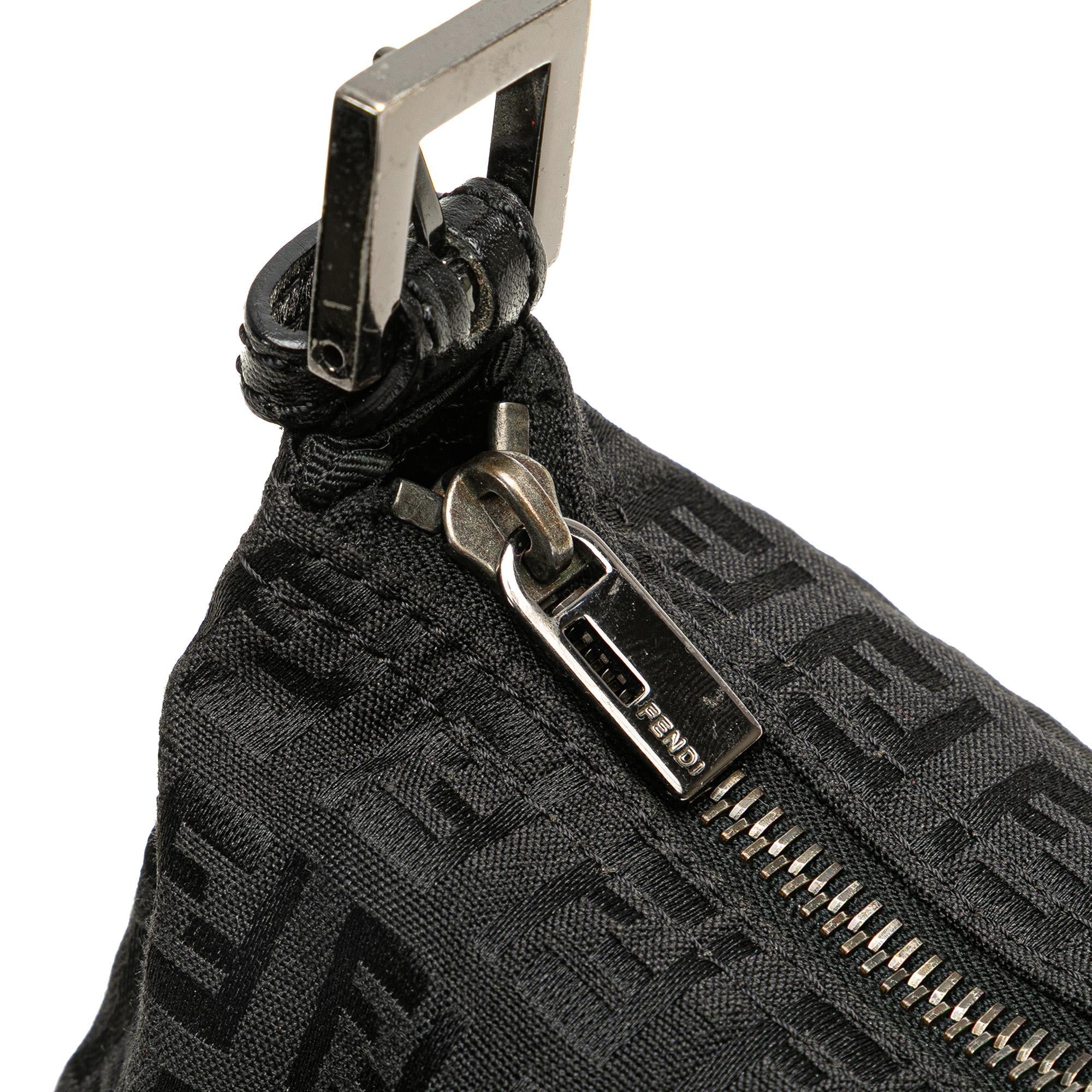 Fendi Zucchino Canvas Handbag
