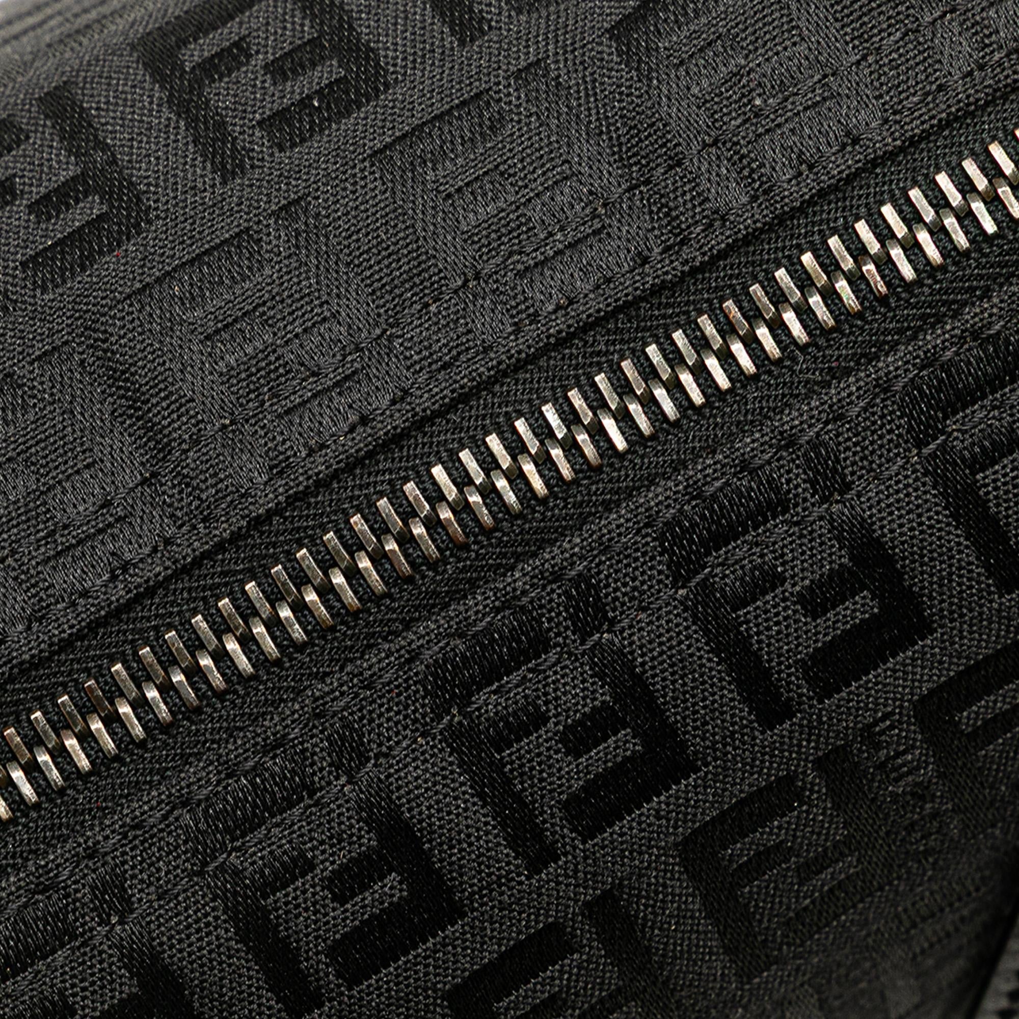 Fendi Zucchino Canvas Handbag