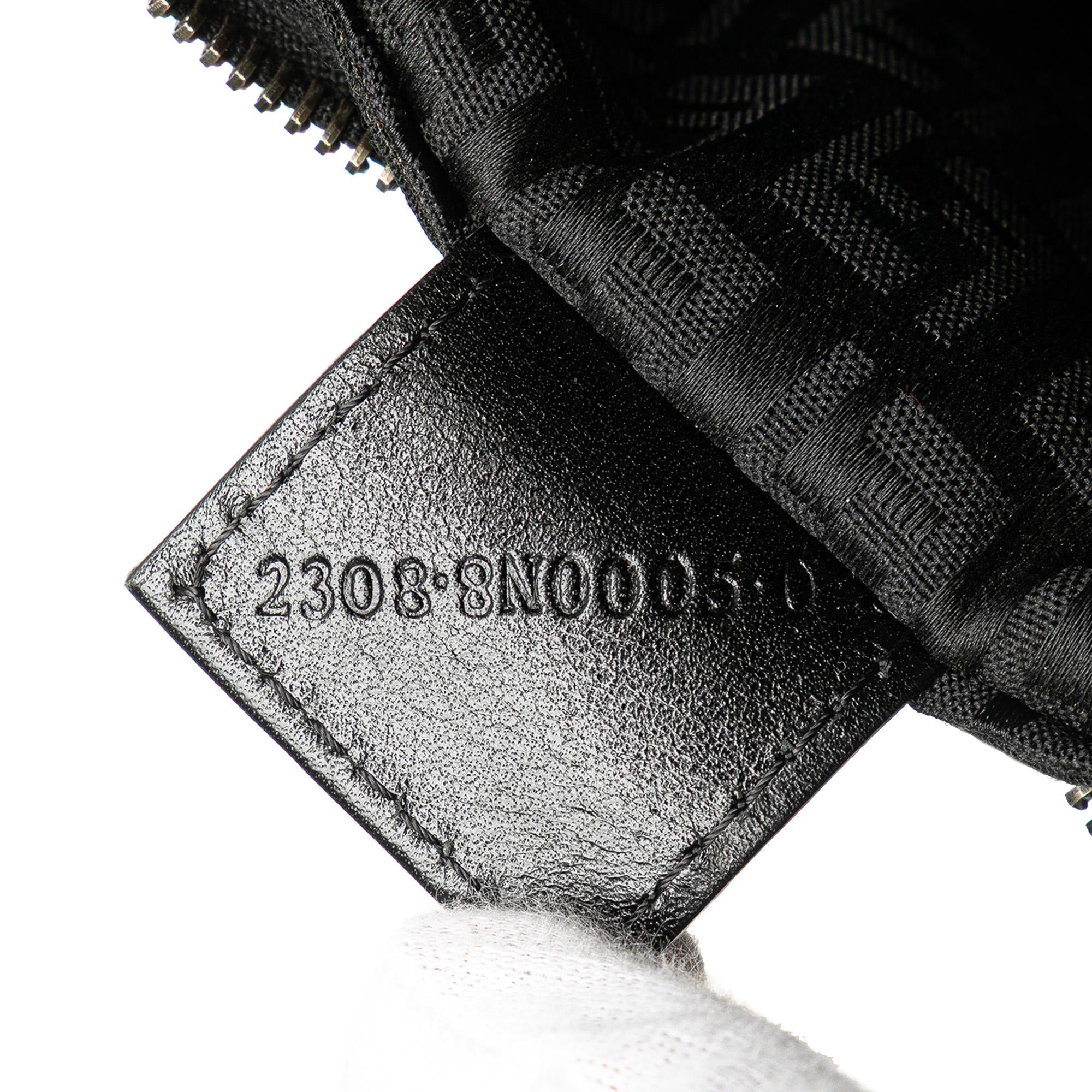 Fendi Zucchino Canvas Handbag
