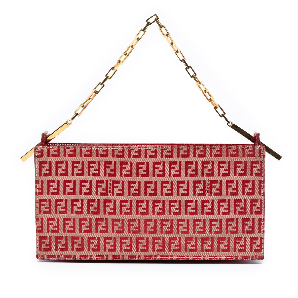 Fendi Zucchino Canvas Handbag