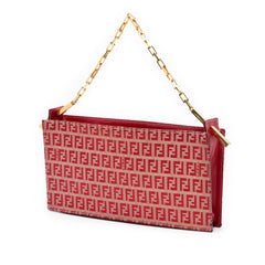Fendi Zucchino Canvas Handbag