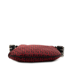 Fendi Zucchino Canvas Oyster Hobo