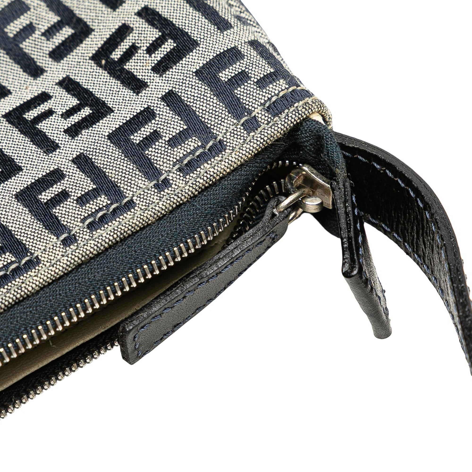 Fendi Zucchino Canvas Pochette
