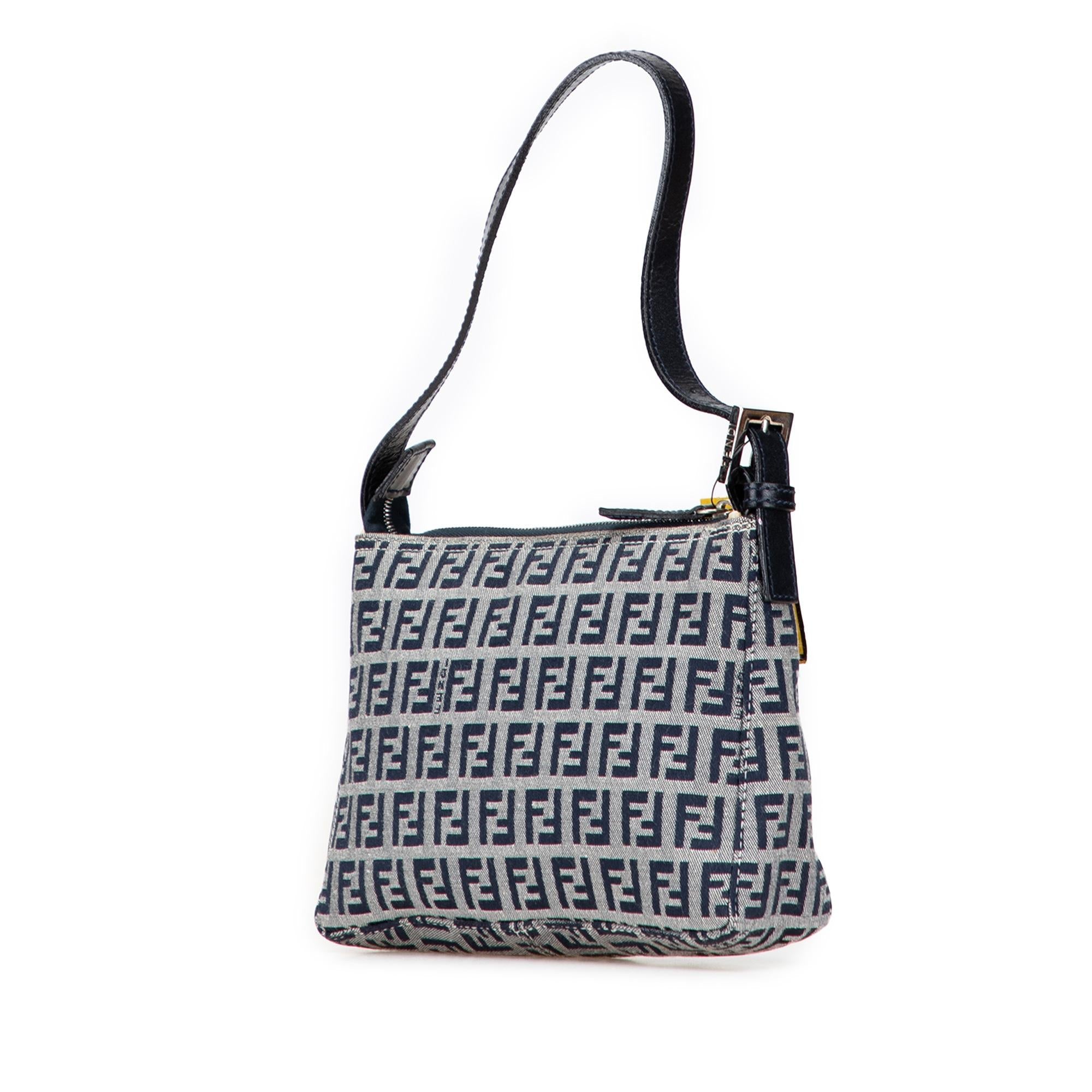Fendi Zucchino Canvas Pochette