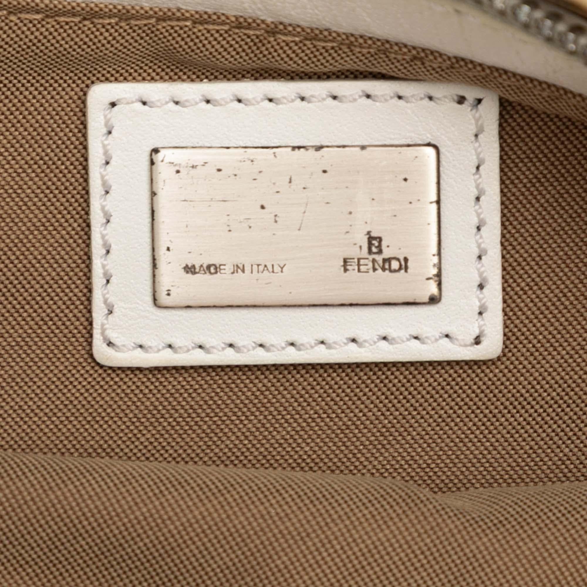 Fendi Zucchino Canvas Pochette