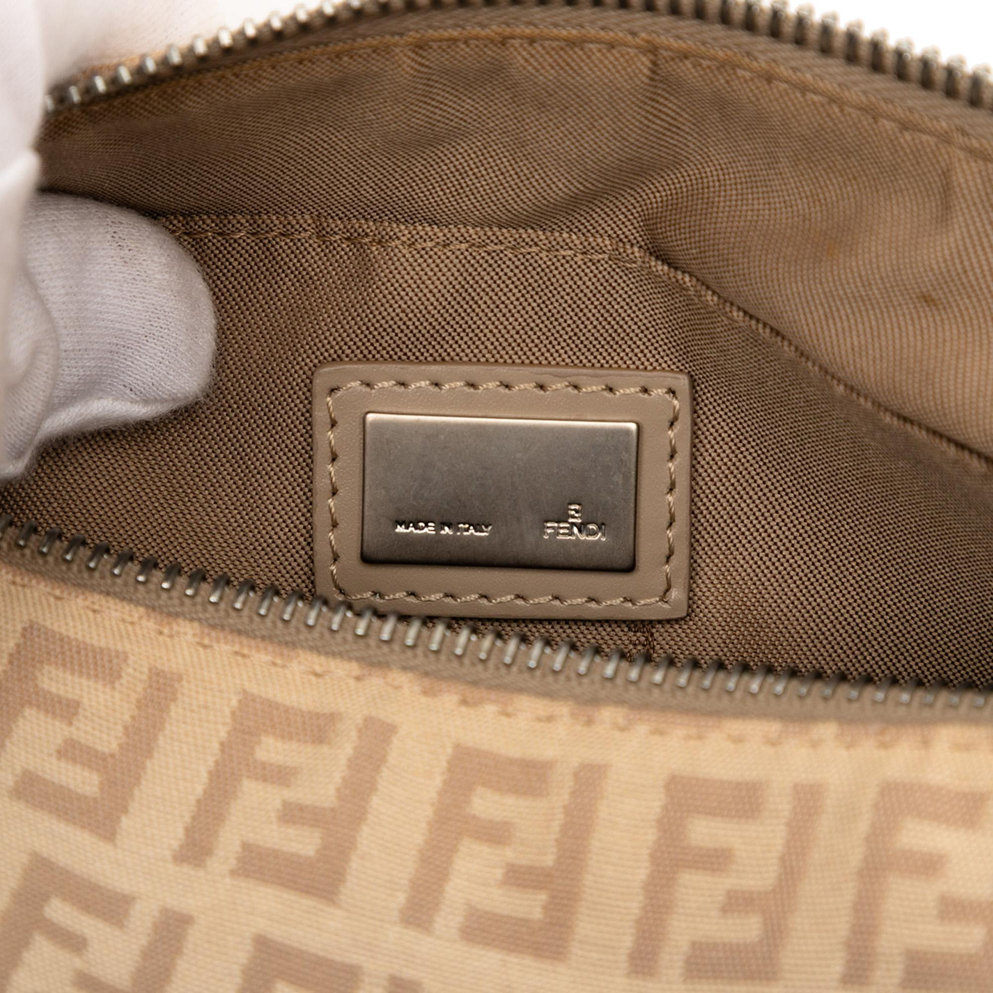 Fendi Zucchino Canvas Pochette