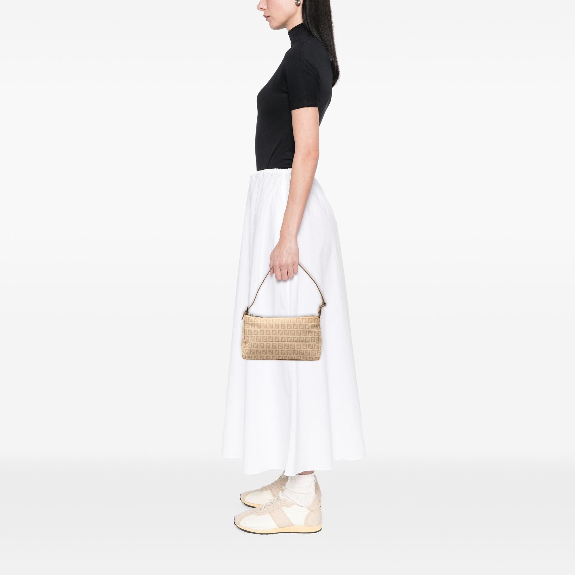 Fendi Zucchino Canvas Pochette